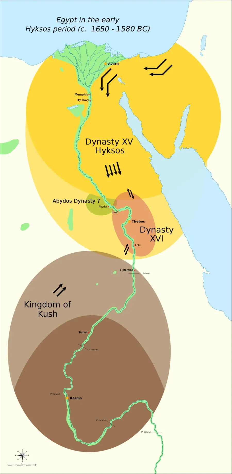 The Second Intermediate Period of Egypt card