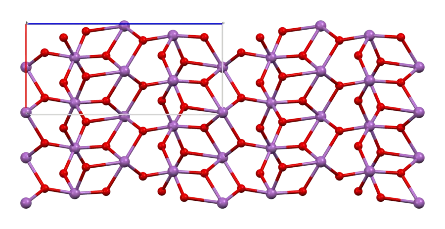 La carte Tétroxyde d'antimoine