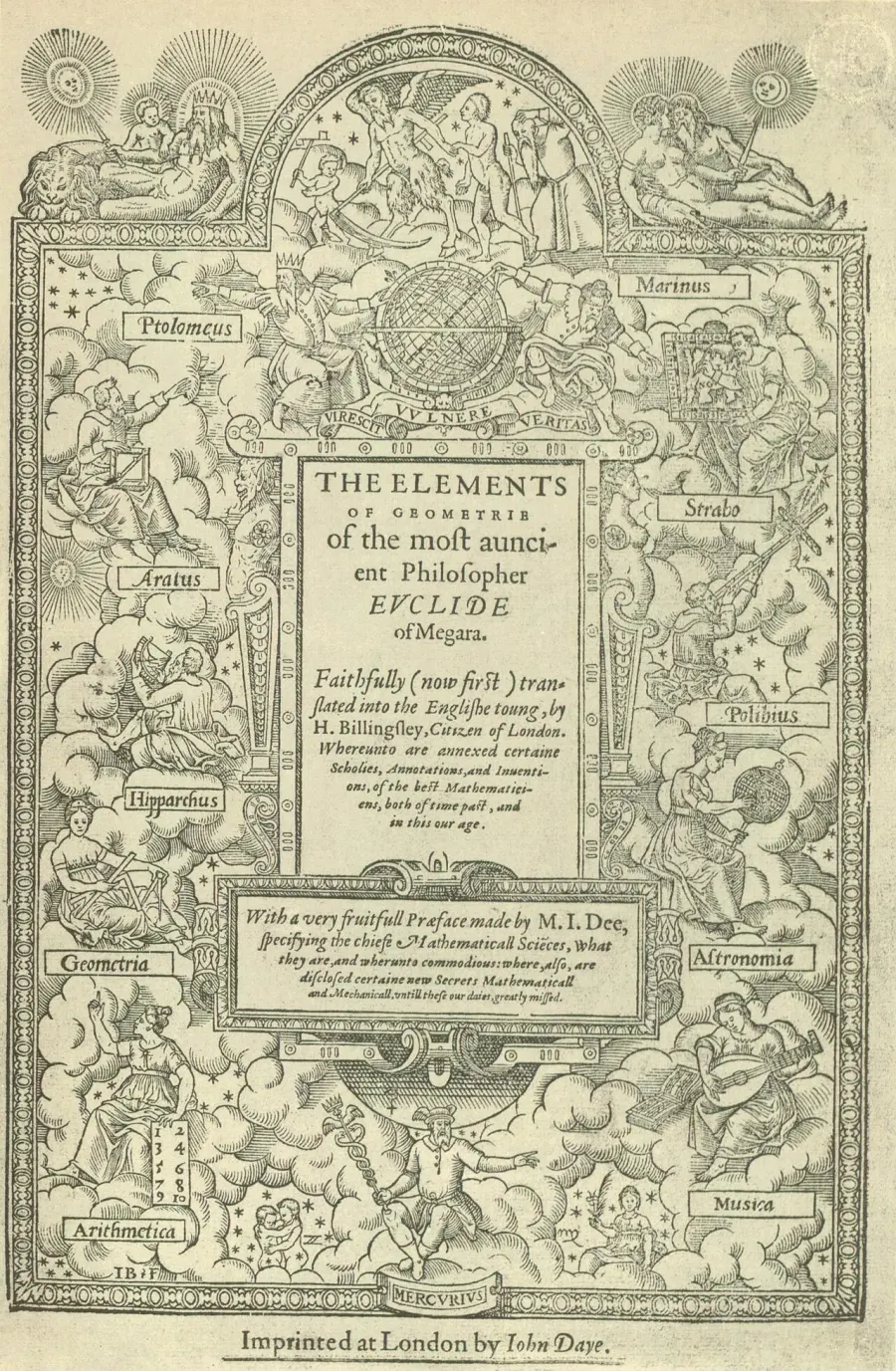 La carte Lemme d'Euclide