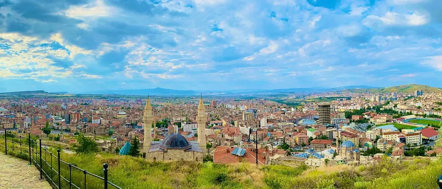 La carte Nevşehir