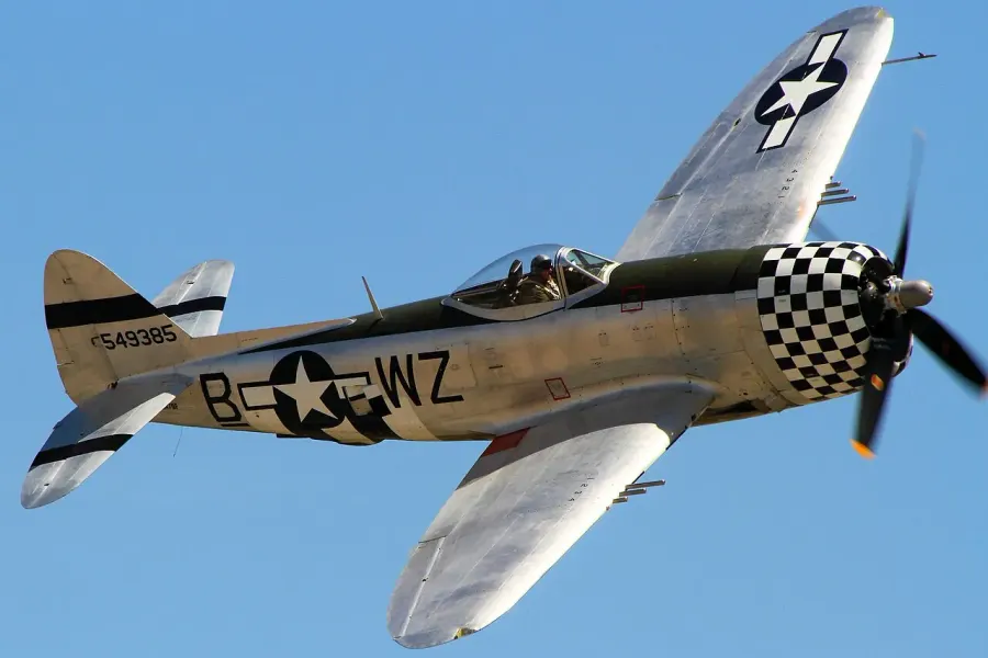 The Republic P-47 Thunderbolt card