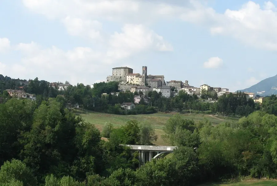La carte Monte Cerignone