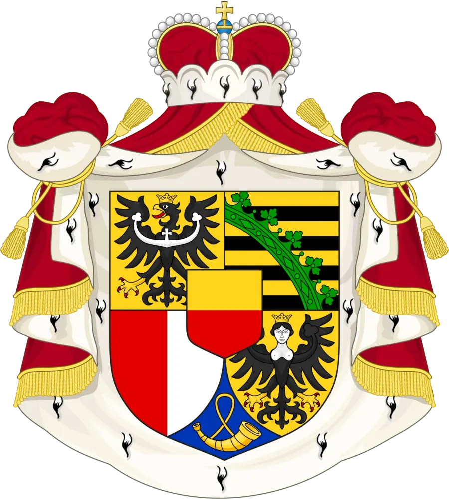 La carte Armoiries du Liechtenstein