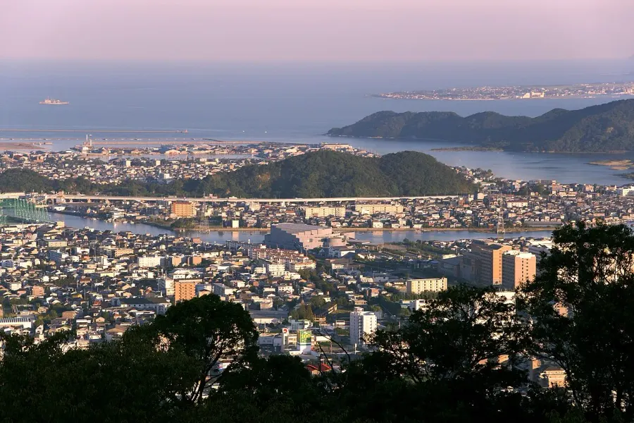 La carte Tokushima