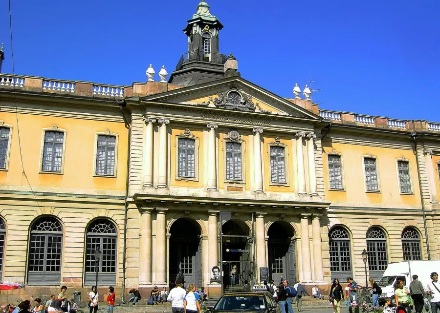 La carte Académie suédoise