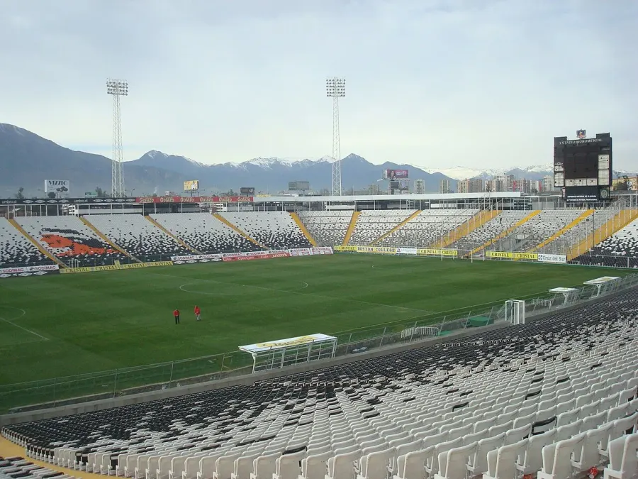 La carte Club Social y Deportivo Colo-Colo