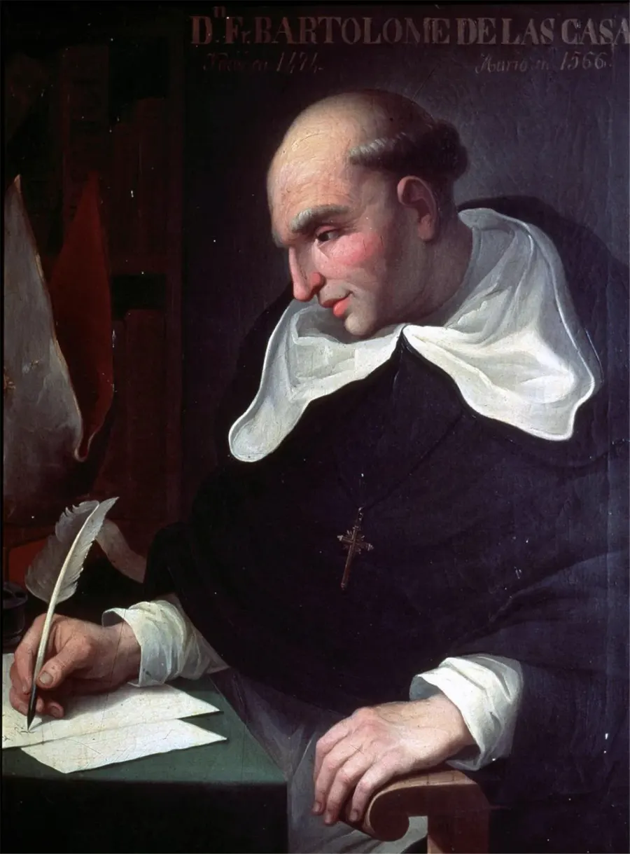 The Bartolomé de las Casas card