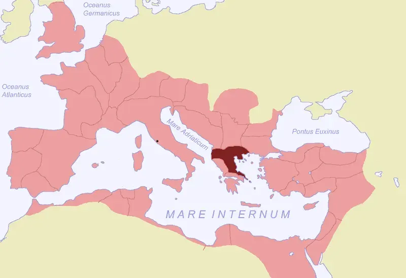 La carte Macédoine