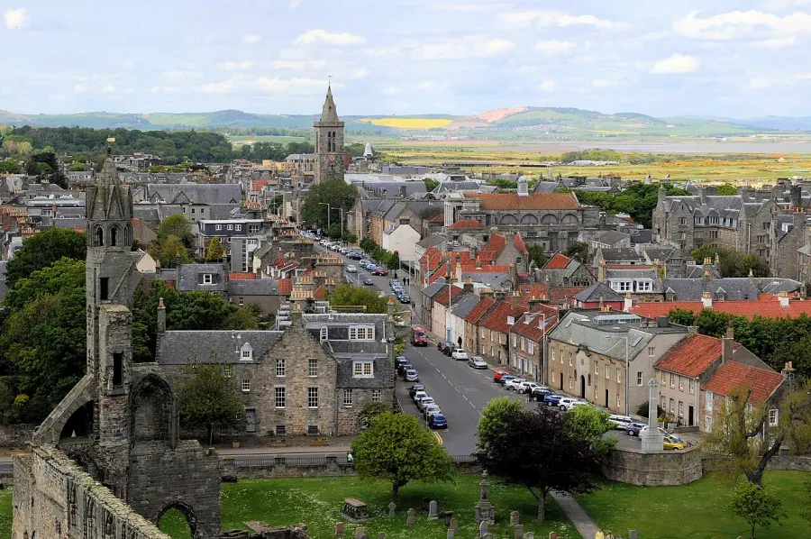 La carte St Andrews