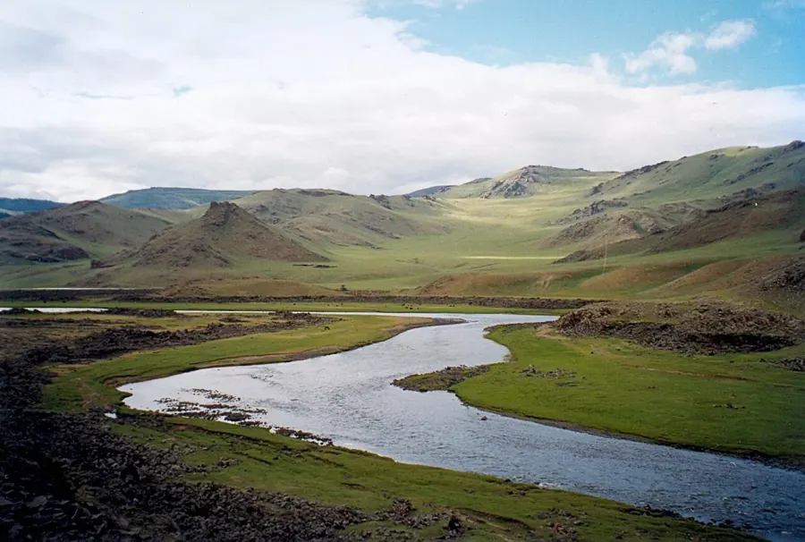 La carte Arkhangai