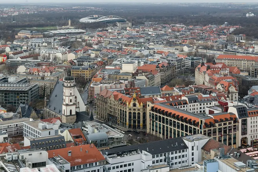 La carte Leipzig