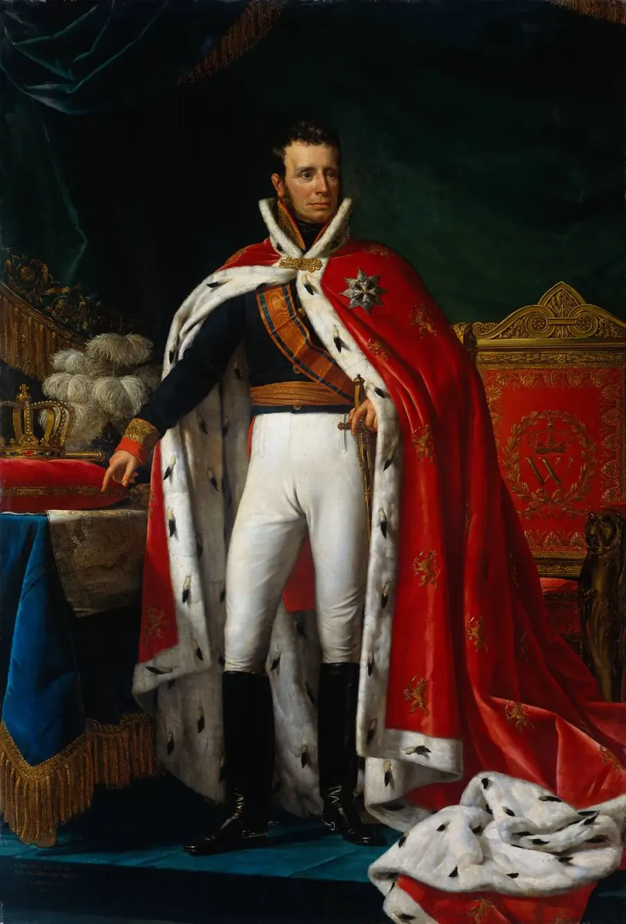 The William I of the Netherlands card