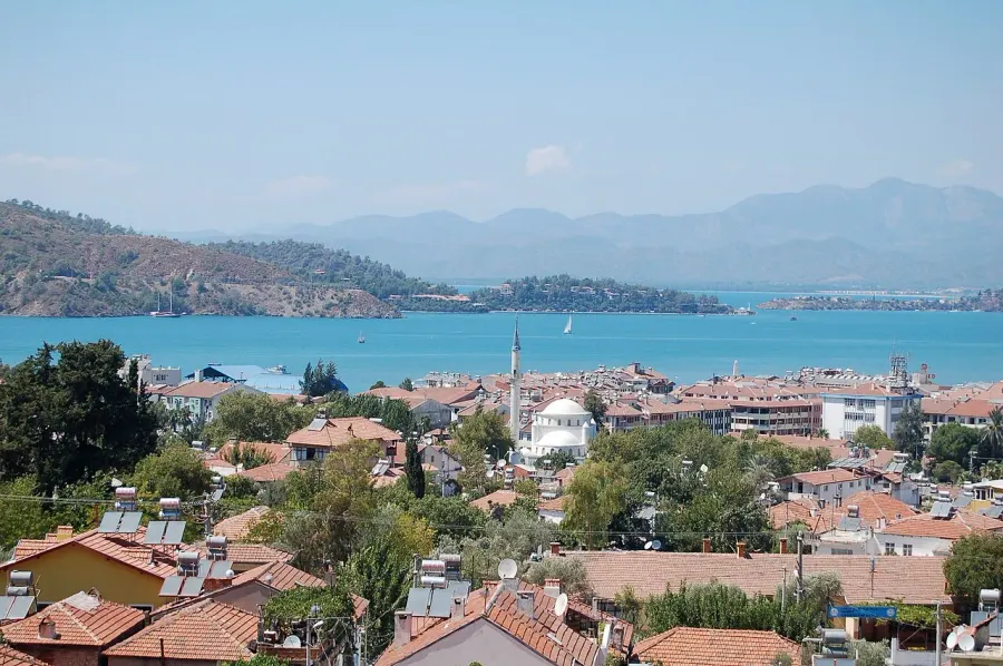 La carte Fethiye