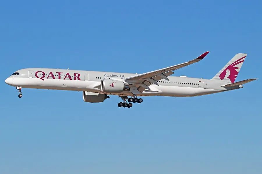 La carte Qatar Airways