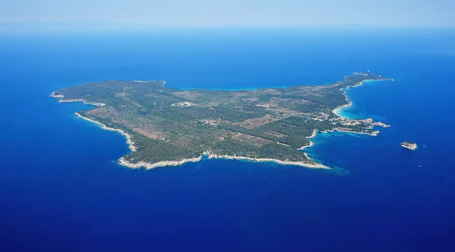 La carte Île de Pianosa