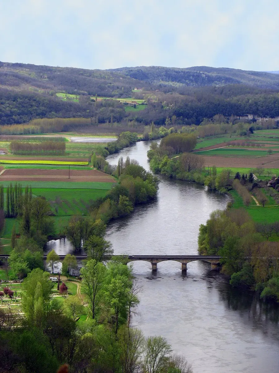 La carte Dordogne