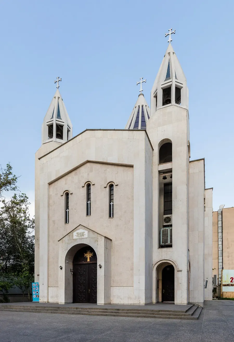 The Saint Sarkis Cathedral, Tehran card