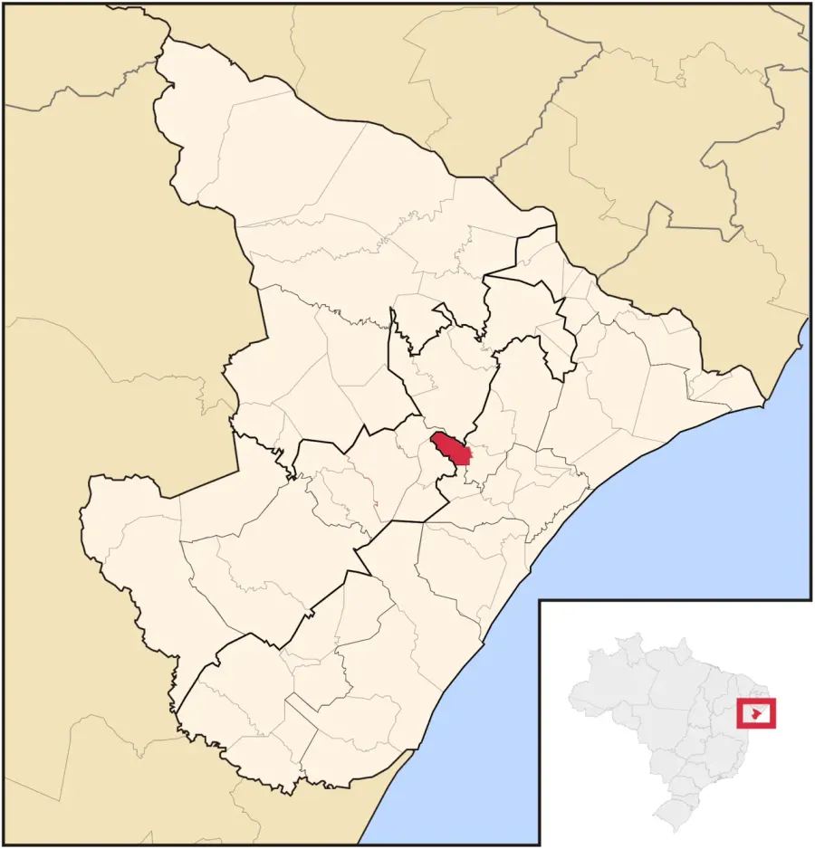 The Santa Rosa de Lima, Sergipe card