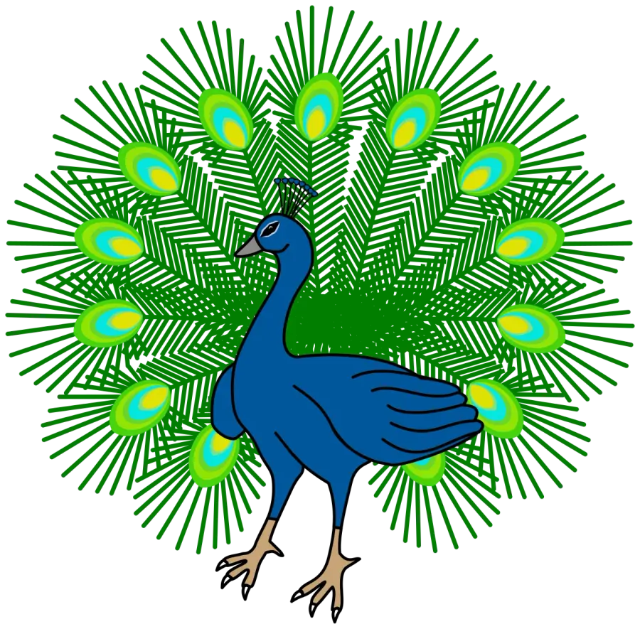 La carte Paon