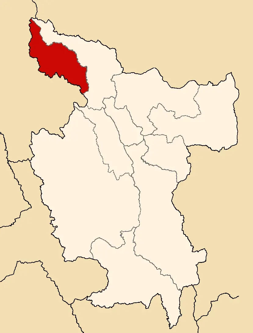 The Rioja province, Peru card