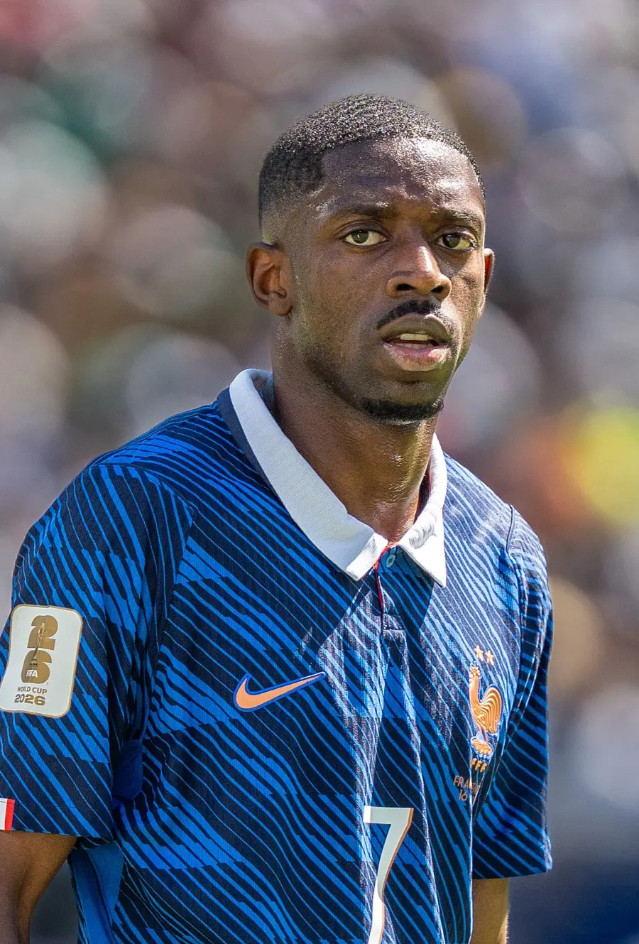 La carte Ousmane Dembélé