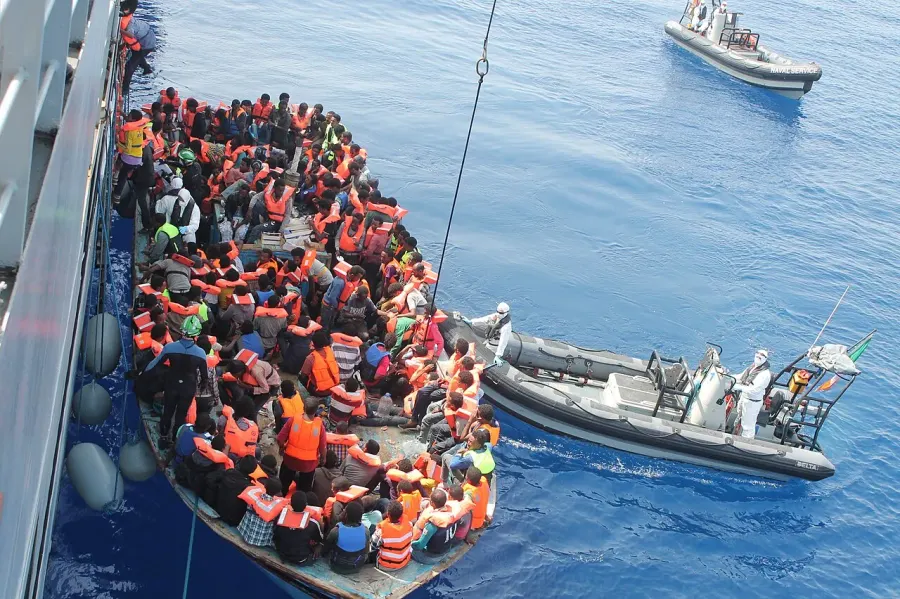 La carte Crise migratoire en Europe