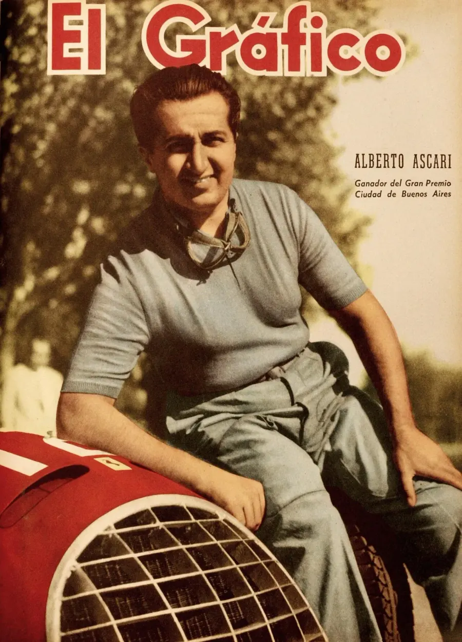 La carte Alberto Ascari