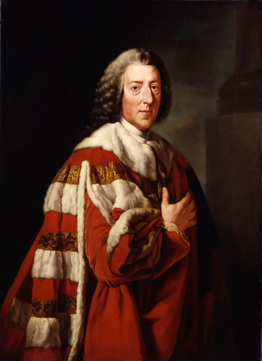 The William Pitt, 1st Earl of Chatham card