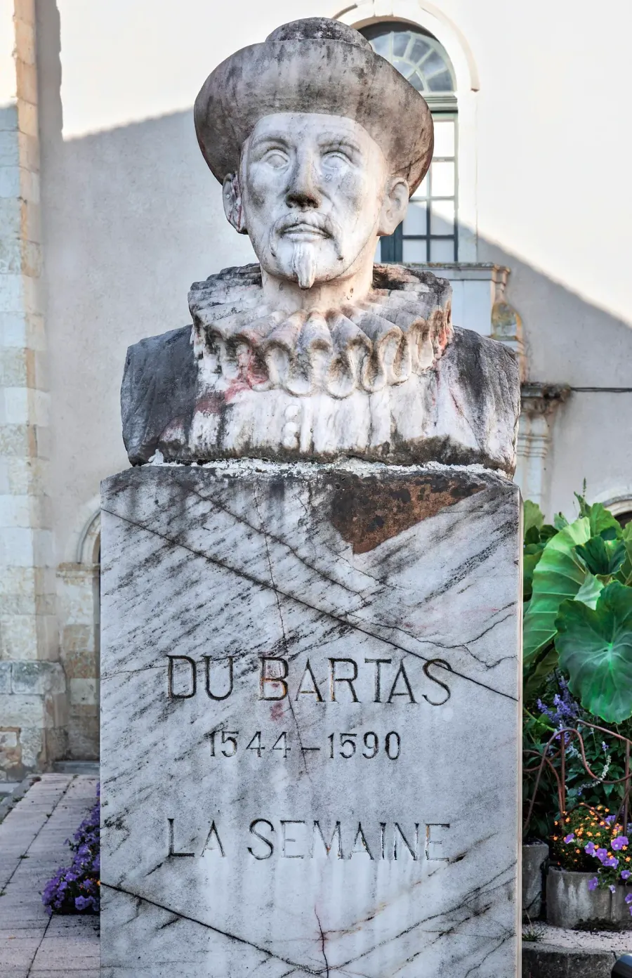 The Guillaume de Salluste Du Bartas card