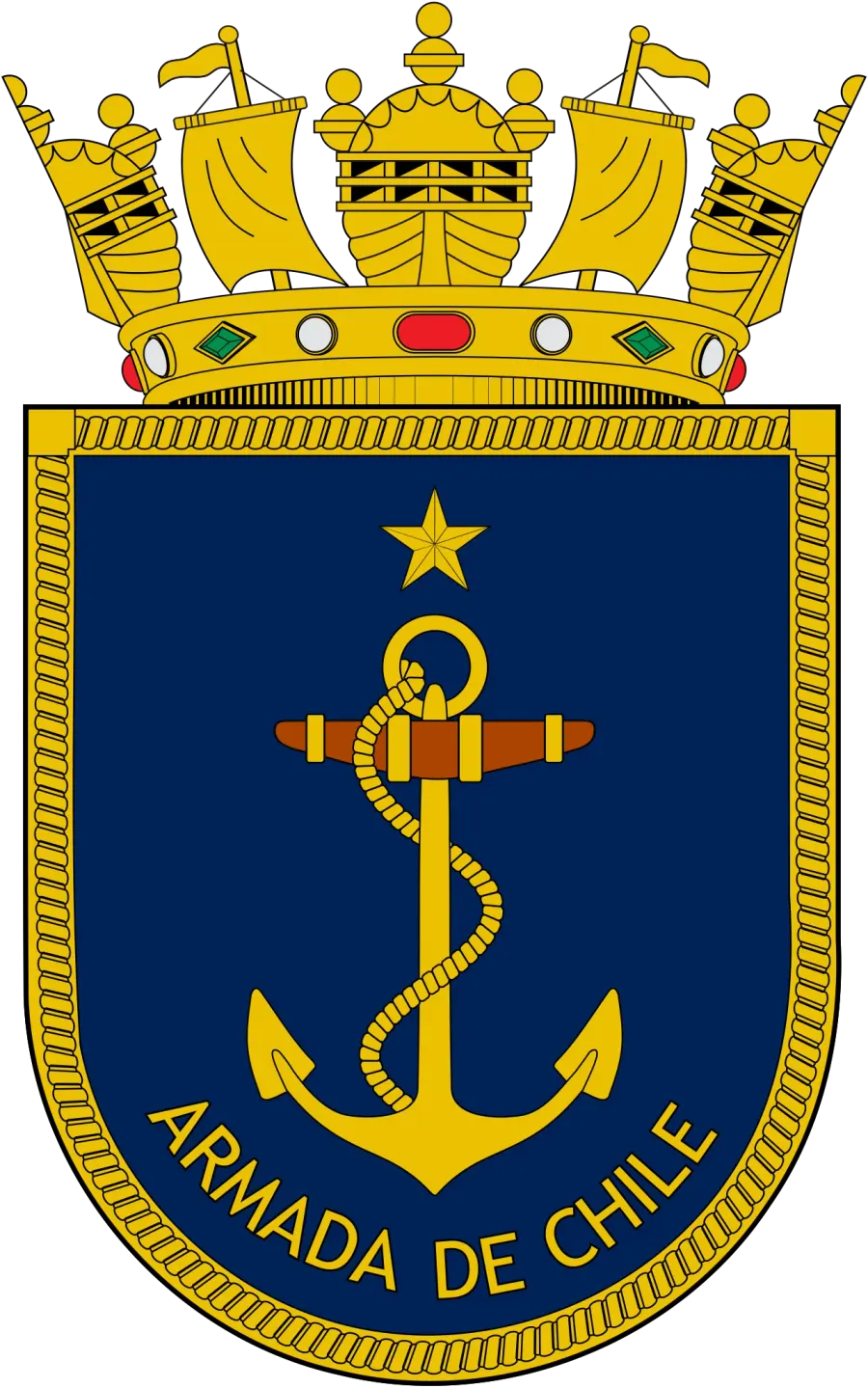 La carte Marine chilienne
