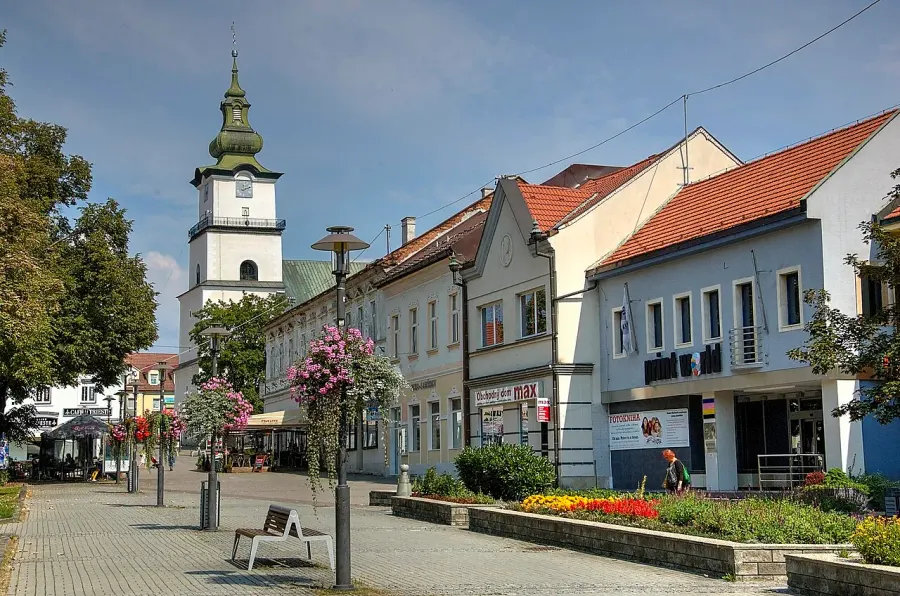 La carte Prievidza