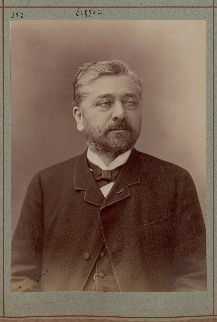 La carte Gustave Eiffel