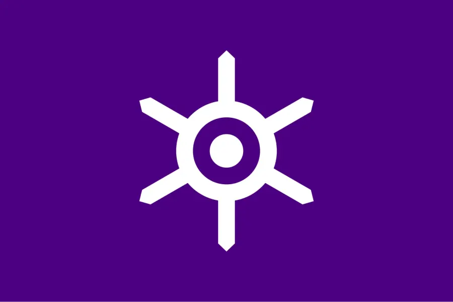 La carte Drapeau de Tokyo