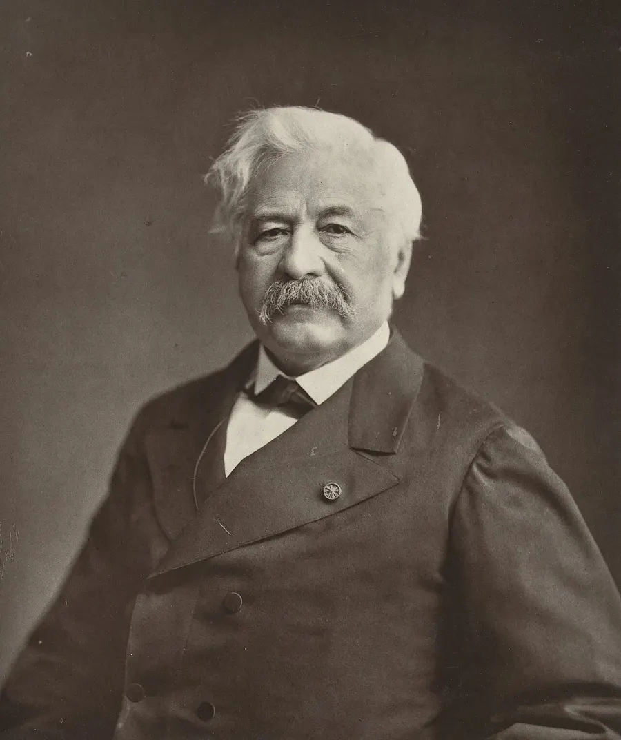 The Ferdinand de Lesseps card