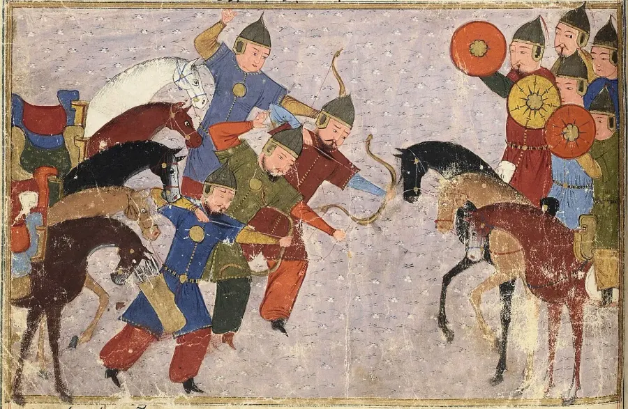 The Mongol conquests card