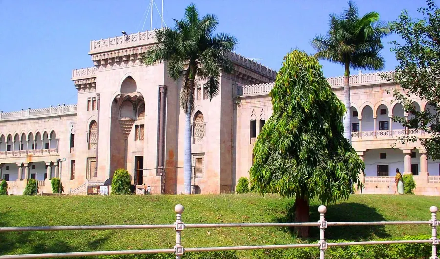 La carte Université Osmania