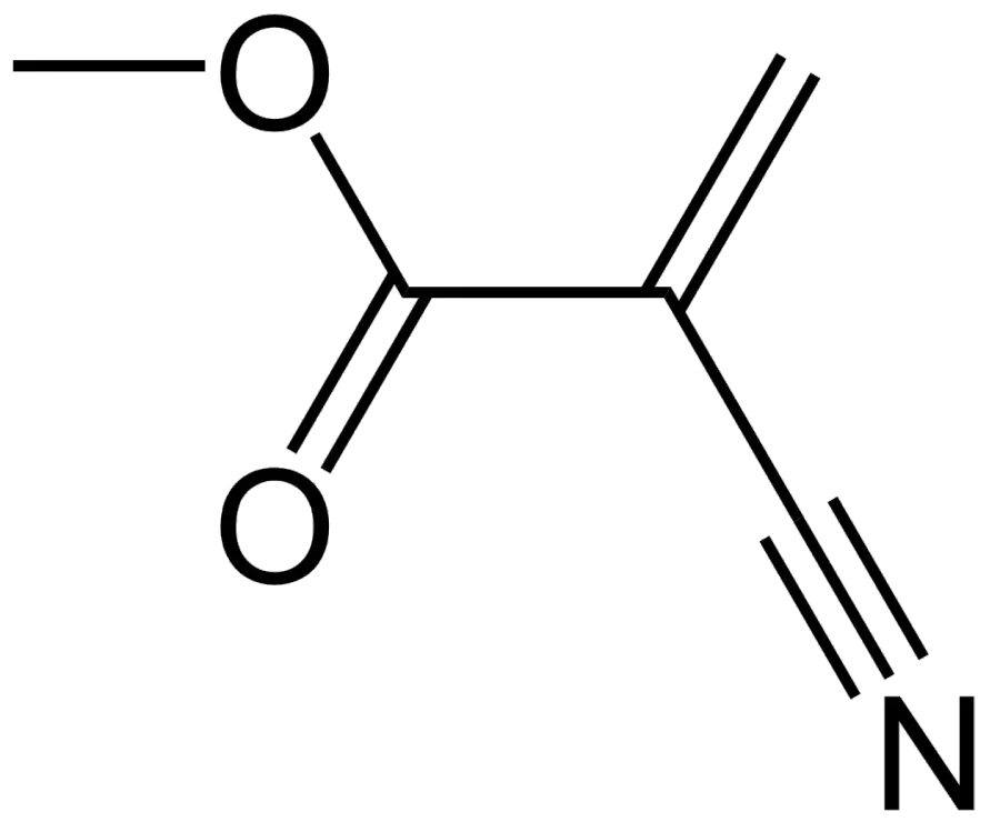 The Methyl cyanoacrylate card