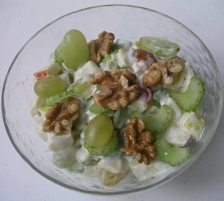 La carte Salade Waldorf