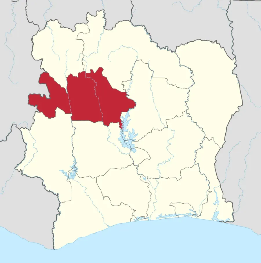 The Woroba District card