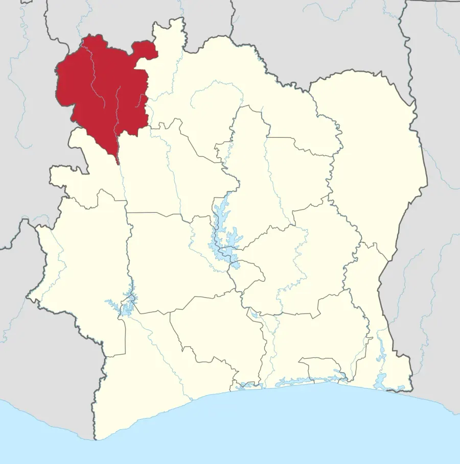 The Denguélé District card
