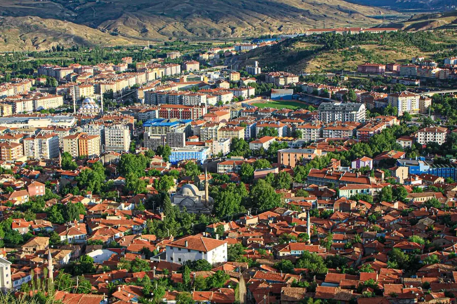La carte Çankırı