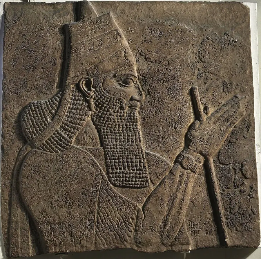 La carte Tiglath-Phalazar III