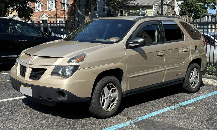 La carte Pontiac Aztek