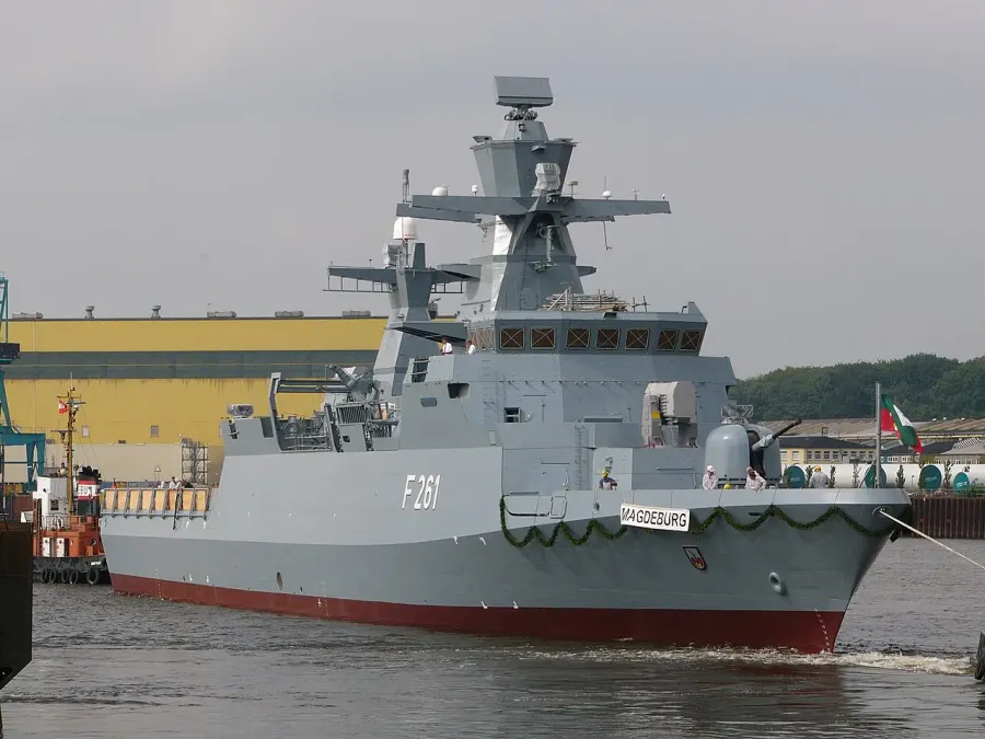 The Braunschweig-class corvette card