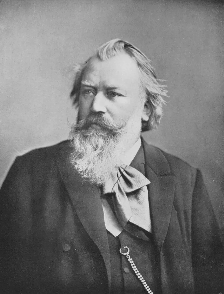 La carte Symphonie no 2 de Brahms