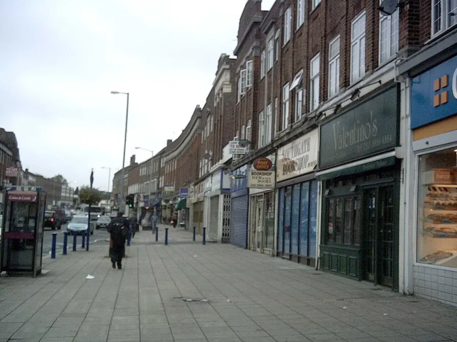 La carte Borough londonien d'Enfield