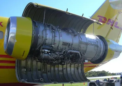 La carte Pratt & Whitney JT8D