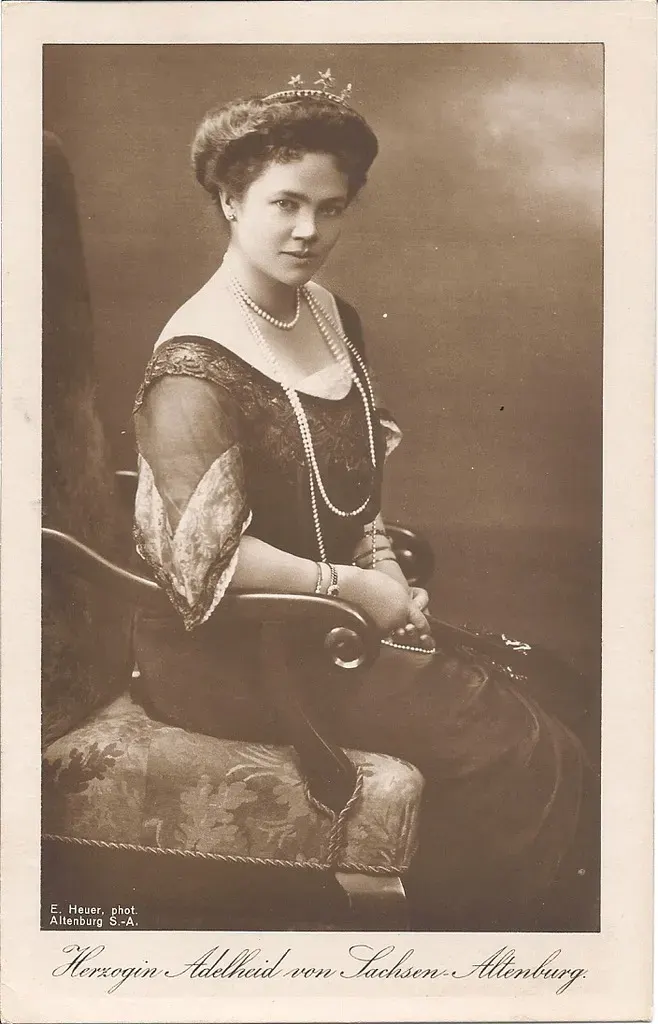 The Princess Adelaide of Schaumburg-Lippe card