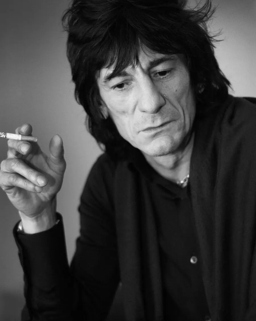 La carte Ronnie Wood