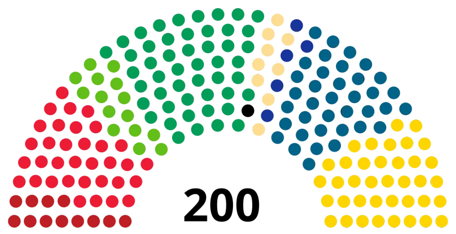 La carte Élections législatives finlandaises de 2015